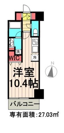 レジデンス両国駅前の物件間取画像